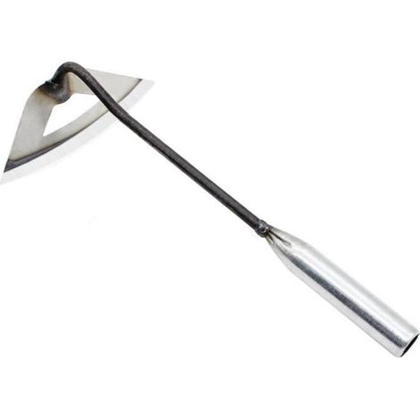 Houe de jardin - Acier - Creuse - Efficace pour désherber - Durable - Idéale pour le jardinage quotidien (1/3)