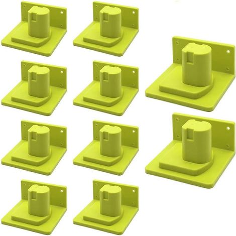 Lot de 10 supports d'outils pour One+ 18V P102 P103 P104 P105 P107-- (1/5)