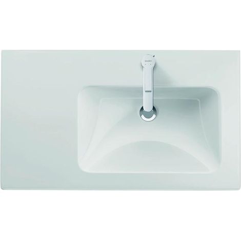 Duravit ME by Starck Möbelwaschtisch, mit Überlauf, 1 Hahnloch, (1/5)