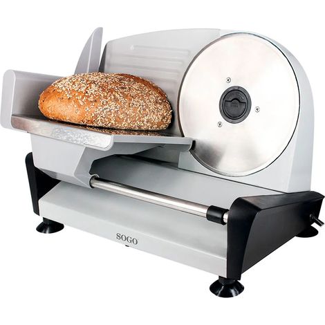 Trancheuse Sogo cfi-ss-921 150W lama inox regolabile (1/3)