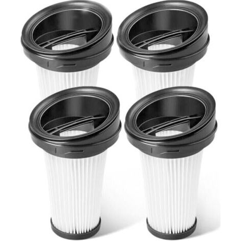 Lot de 4 filtres de rechange pour Rowenta X-pert 3.60 X-Pert 160 RH72xxx RH6921WO RH6933WO RH6971WO Aspirateur balai RH6974WO ZR005202