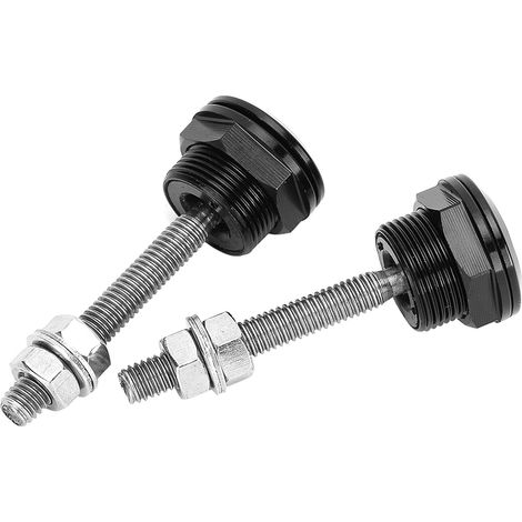 Loquet à dégagement Rapide 2 pièces goupille de Capot Universel Verrouillage de Capot Bouton Poussoir à dégagement Rapide loquets de Clip de Pare-Chocs(22mm) (1/4)