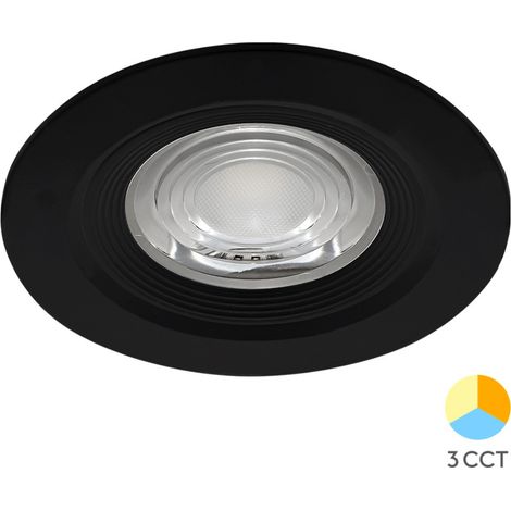 Spot encastrable étanche 7W IP54 – 3 températures de couleur 3000K/4000K/6500K – Pour salle de bain – Durée de vie 20000hrs – Braytron (1/5)