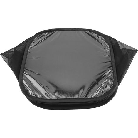 Serre pliable entièrement noire en filet anti-insectes (1/4)