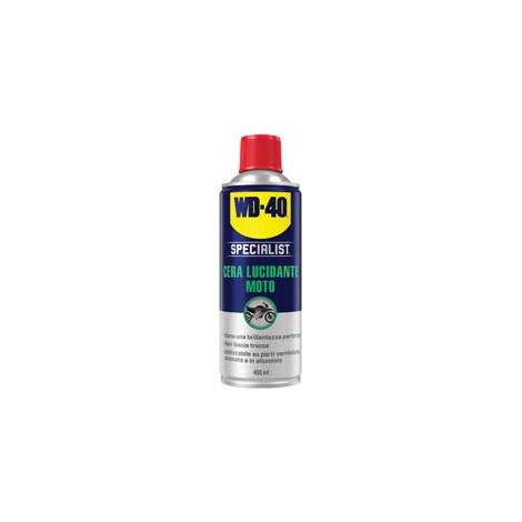 WD40 SPECIALIST MOTO SPRAY CERA LUCIDANTE  ml.400 spray    WD40