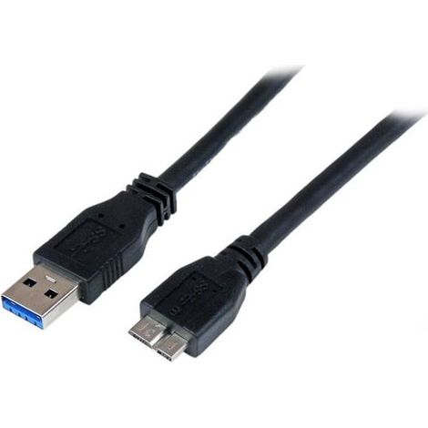 StarTech.com USB3CAUB1M - Câble USB 3.0 Type-A vers Micro USB-B (Mâle/Mâle - 1 m)