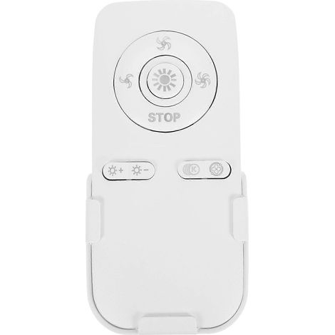 Télécommande pour ventilateur de plafond - Contrôleur sans fil pour ventilateur et éclairage, réglage de la vitesse, pour salon ou chambre (pile non incluse) (1/5)