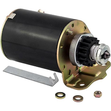 Démarreur électrique pour Briggs & Stratton 16 dents AM106883 499521 5778 499521 497401 79512 499521-S1 497594 497595 693054 (1/5)
