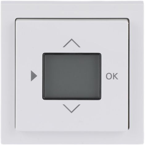 Busch-Jaeger Juego completo de temporizador compacto para persianas 2 veces blanco estudio - future® linear (6422 UJ-84), 2CKA006410A0413