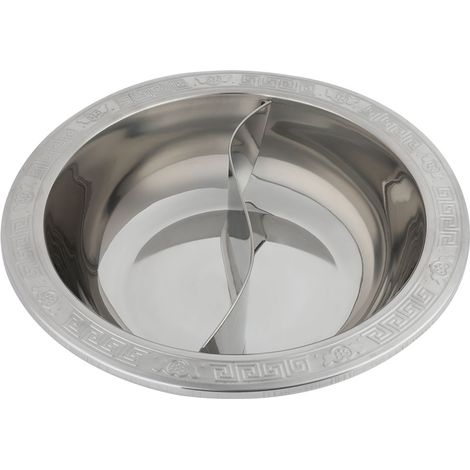 extra épaisse en acier inoxydable compartimentée pour plaque (1/4)