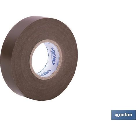 Isolierband 180 Mikrometer braun 19 mm x 20 Meter