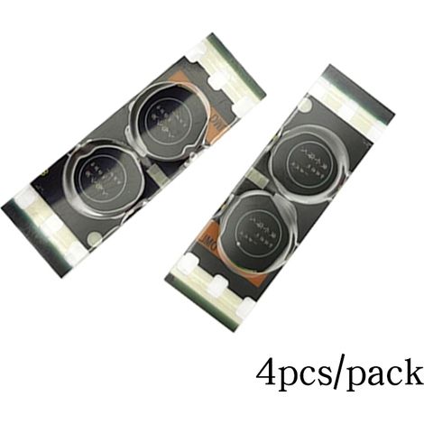 (Films) Accessoires pour éclairage d'accueil LED de portière de voiture - Film compatible avec les logos universels - Pièces pour éclairage de portière de voiture - Lot de 4 - Éclairage pour véhicules (1/4)