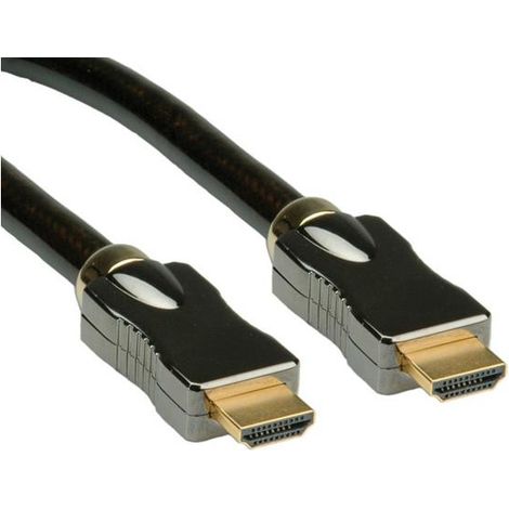 Câble HDMI - ROLINE - UltraHD+ETH - 5m - M/M - Transmission numérique (1/4)