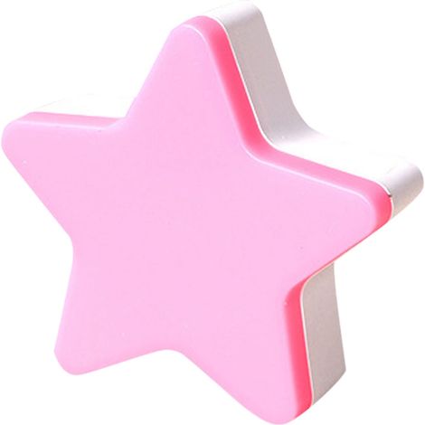 Veilleuse Étoile - Capteur Crépusculaire Automatique - LED 0,8 W - Pour Chambre À Coucher Couloir Salle De Bain - 6 x 6 cm - 1 Pièce (1/2)
