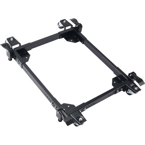 Base Mobile, 680,3 kg, Support Roulant Universel Robuste Réglable 508x622,3 mm à 711x850 mm, 4 Roues Pivotantes, pour Équipement Travail du Bois, Scie à Ruban, Outil Électrique, Machine à Laver (1/5)