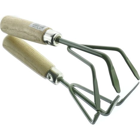 Esschert Design Handharke Dunkelgrün