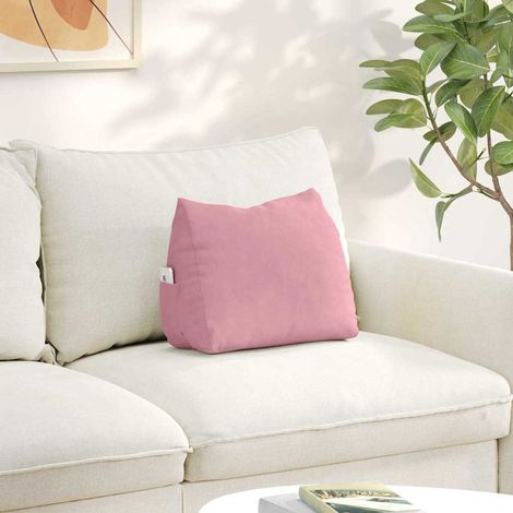 Rückenkissen Rosa 45 x 20 x 35 cm Cordstoff