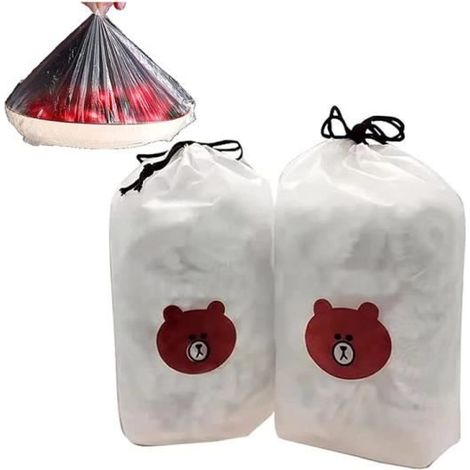 Sacs de Conservation - Non spécifié - 200 Pièces - PE de qualité alimentaire - Transparent - 40 cm (1/4)