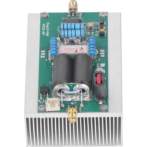 Amplificateur de puissance ondes courtes 30 W HF RF linéaire pour radioamateur, connecteur SMA femelle, alimentation CC 12-16 V, 1,5-54 MHz (1/5)