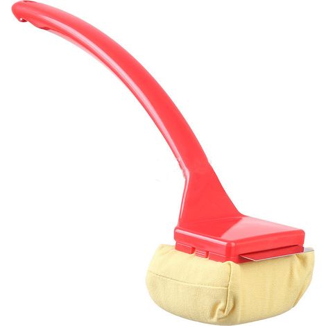 Cepillo de plástico para limpiar parrillas, herramienta desengrasante de cocina (1/5)
