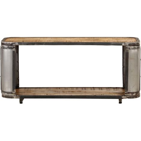 Maison Exclusive - TV-Schrank 90x30x40 cm Massivholz Mango (1/5)
