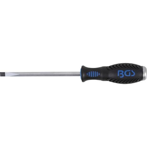 Tournevis Fente 8 mm - Lame 150 mm - Acier, Précision et Confort d Utilisation, Zones Difficiles - D-Work (1/4)