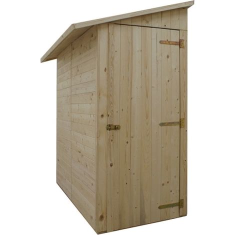 Casetta addossata mis. 222 x 117 cm - 1 Porta | Con Pavimento (1/3)