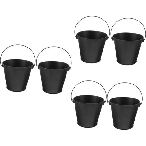 Lot De 3 Seaux À Graisse pour Barbecue en Métal Seau Dégouttage Compact pour Cuisine Extérieure 2 Pièces X 3 (1/5)