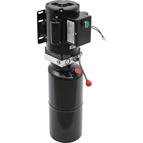 10L Hydraulikpumpe Nenndrehzahl 2850R / MIN 220V 50Hz Hydraulikaggregat Elektrohydraulische Pumpe Hydraulikpumpe Doppeltwirkende für Kipplaster, Entladung, Kranheben