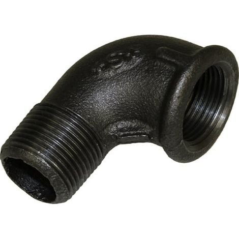 Universeel - tubo mv 90 3/4 "negro - 9234n000 -