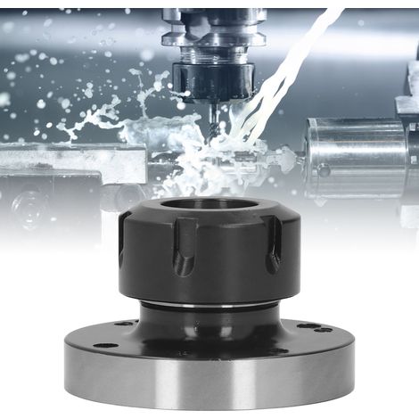 Mandrin à pince ER32, diamètre 100 mm x hauteur 54 mm, adapté aux fraiseuses CNC, aux outils de tournage et aux machines à graver. (1/5)