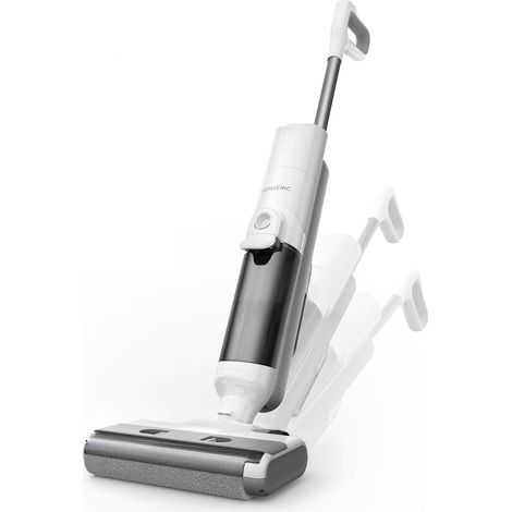 Proscenic F10 Ultra Aspirapolvere senza fili Lavapavimenti 3-in-1, per Solidi e Liquidi da 60 Minuti, Aspirapolvere Leggero per Solidi e Liquidi 1,3L, Autopulente, pulizia di Angoli e Bordi (1/5)