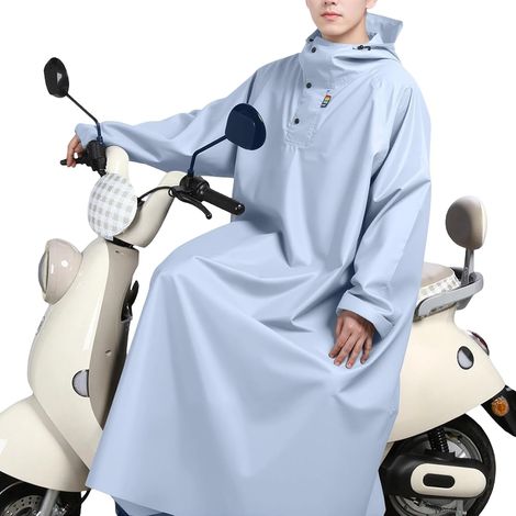 Imperméable et respirant pour moto avec design réfléchissant pour activités de plein air (1/5)