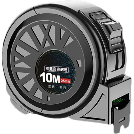 Mètre ruban robuste – Mètre ruban rétractable, mètre ruban rétractable  Outil de mesure professionnel pour charpentiers, ingénieurs, arpenteurs, électriciens, ruban à mesurer durable et précis