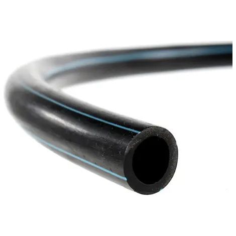 Couronne PE semi rigide NF 16 bars bande bleue Ø32mm – Longueur 100m – Résistante aux chocs et UV – Pour chantiers humides
