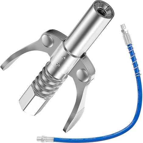 Embout Pompe a graissef Pompe à Graisse avec Tuyau de 30 cm et raccord de Type G à Double poignée pour graisseur Standard M6/M8/M10/M12/M14 (1/5)
