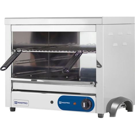 Salamandre électrique fermeé sur 3 cotés, 450x350 mm - VIRTUS