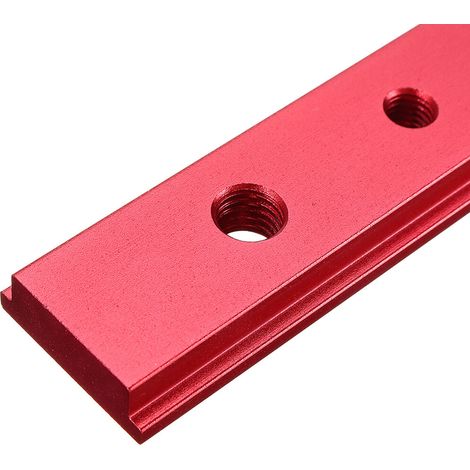 Rail en T Aluminium Alliage Oxydé Anti-Rouille 450mm pour Menuiserie (1/5)