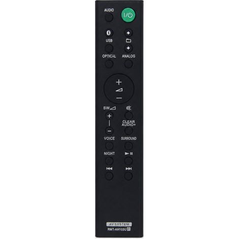Telecomando di ricambio compatibile con sistema audio Sony RMT-AH103U (1/5)