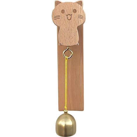 für Zuhause Holz Türglocke mit Klebeband Ladenklingel für