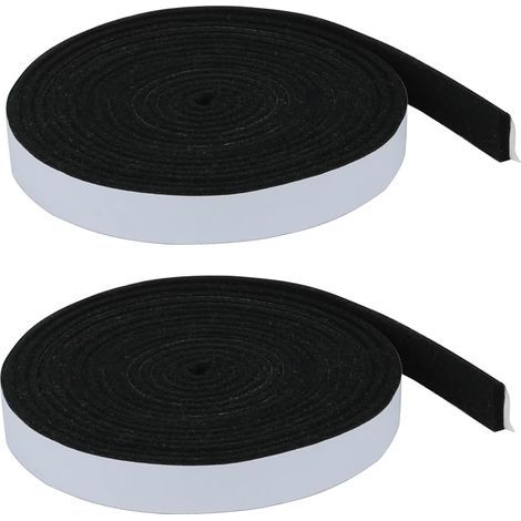 Set mit 2 Smoker-Dichtungen (2 x 3/4 Zoll, 10 Fuß lang) – Hitzebeständig – Für Grills – BBQ-Dichtung – Für Smoker – BBQ-Deckel (1/5)
