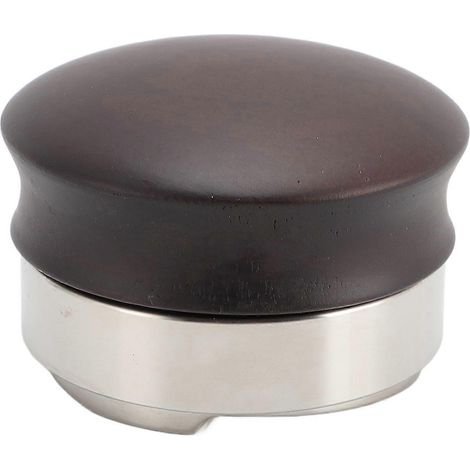 58 mm Kaffeestampfer aus Walnussholz, Kaffeepresse, Balance-Stampfer für Kaffeepulver