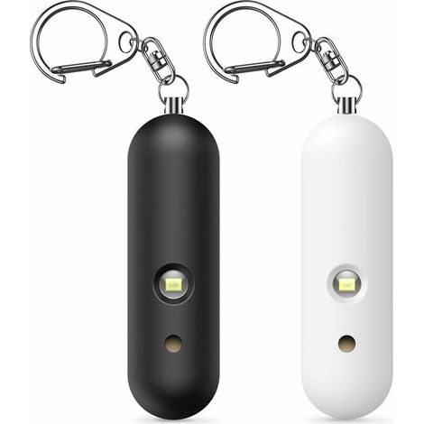 ORIA personal alarm, 130 dB personal alarm keychain, 2-pack (1/5)