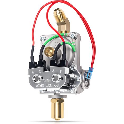 92089 Vanne de régulation de gaz pour chauffe-eau de camping-car Compatible avec les chauffe-eau Dometic Atwood 10 gallons G10-3E GC10-2E GCH10A-2E GH10-1E GE16-EXT  Vanne à gaz à solénoïde Remplace l