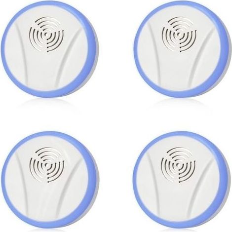 Repellent Ultrason Moustique Set Of 4,to ultrasound insectifuge electronic and Anti-rodents for Rodents Mouse Moustique Cafard Spider Fly NPTERBL (1/5)