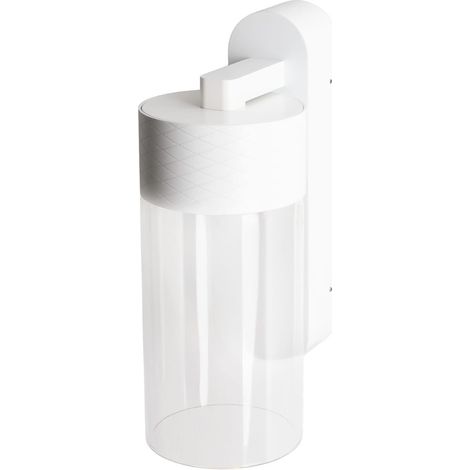 Applique moderna tubo vetro bianco LED 7W Maxlight Fusion (1/4)