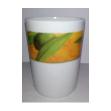 Bicchiere foglie d'oliva 6 pezzi