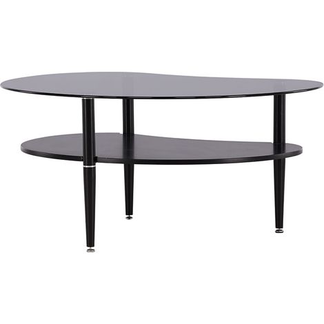 Egg Couchtisch 1 Regal schwarz. (1/4)