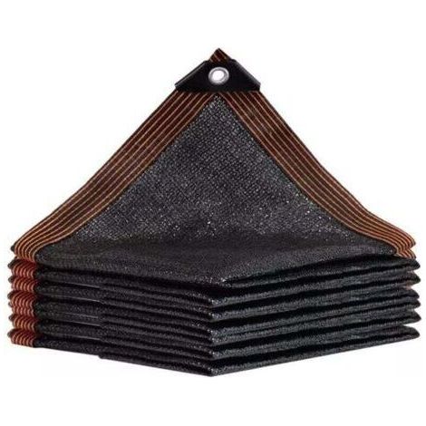 Filet D'Ombrage, 50% Tissu Ombrage Pergola Filet D'ombrage Extérieur, UV Protection Solaire Tissu Ombrage pour Pergola, Terrasse, Serre, Poulailler, Plantes (4x8m)