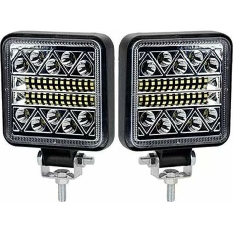 BR-Vie 102W LED-Arbeitsscheinwerfer 10200LM LED-Rückfahrscheinwerfer 12V, LED-Scheinwerfer/Projektoren für Auto, Traktor, Boot, 12-24V LKW, 2 Stück (1/4)